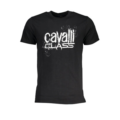 Cavalli Class Tricou QXT62PJD060 NEGRU