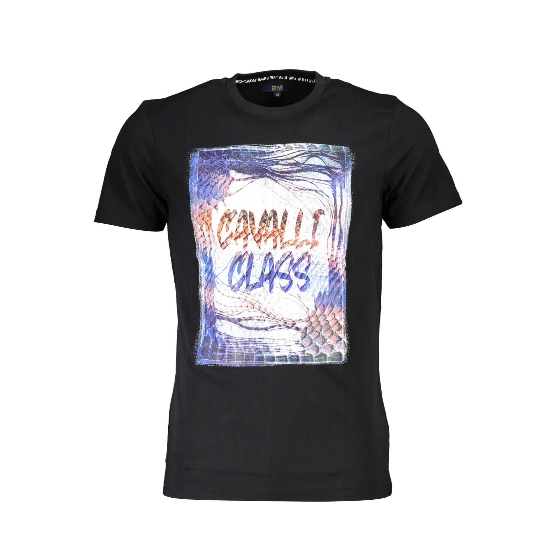 Cavalli Class Tricou QXT61O-JD060 NEGRU