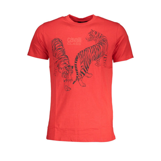 Cavalli Class Tricou QXT62YJD060 ROȘU