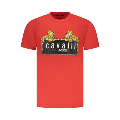 Cavalli Class Tricou TXT60NJD060 ROȘU