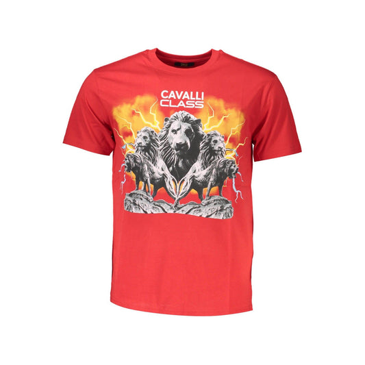 Cavalli Class Tricou QXT60FJD060 ROȘU
