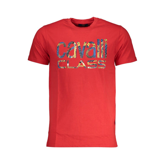 Cavalli Class Tricou QXT63FJD060 ROȘU