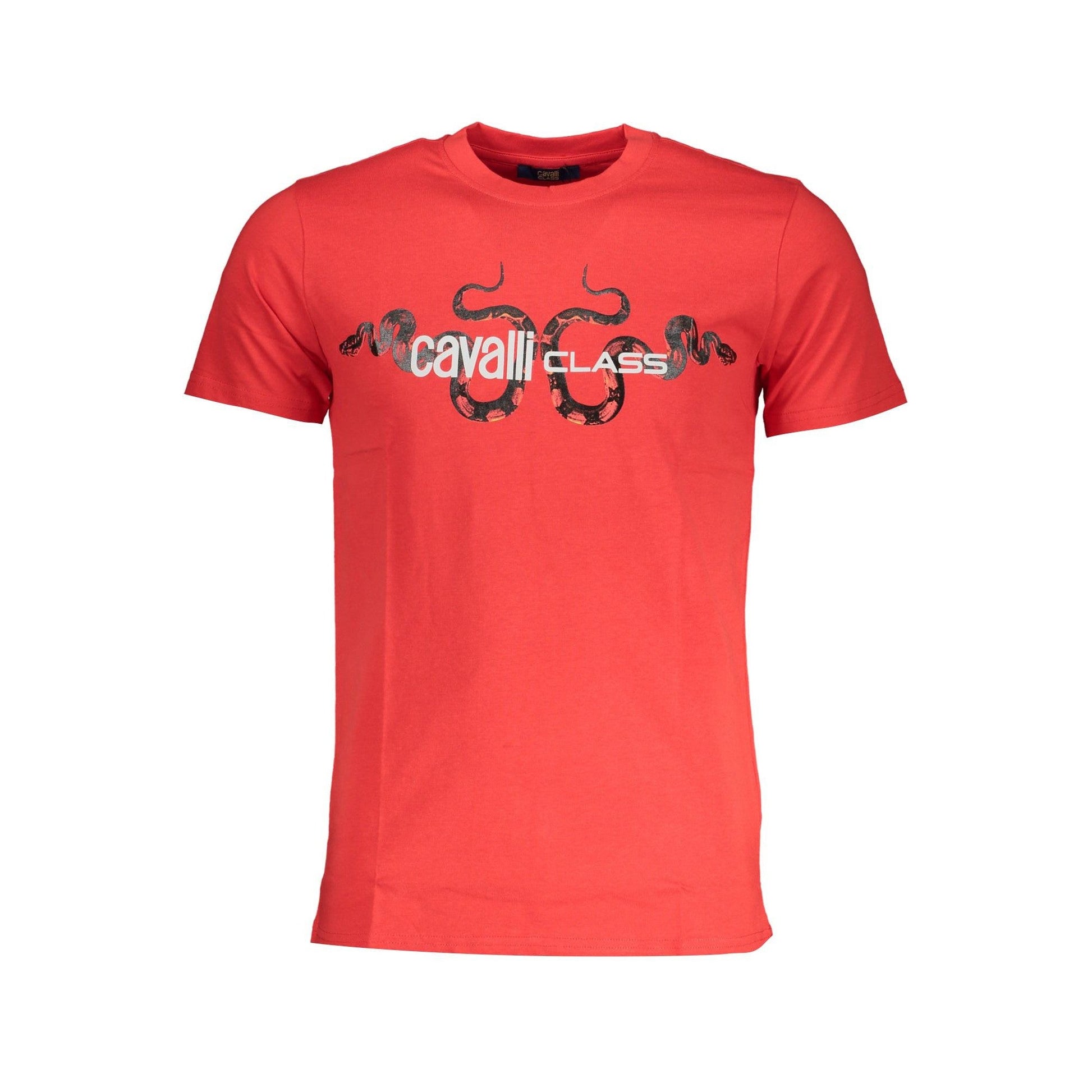 Cavalli Class Tricou QXT63GJD060 ROȘU