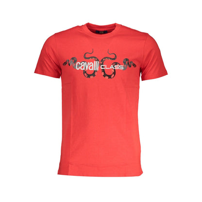 Cavalli Class Tricou QXT63GJD060 ROȘU