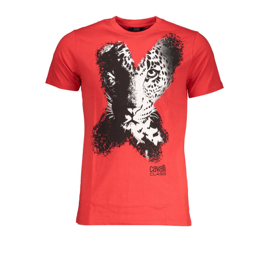Cavalli Class Tricou QXT63AJD060 ROȘU