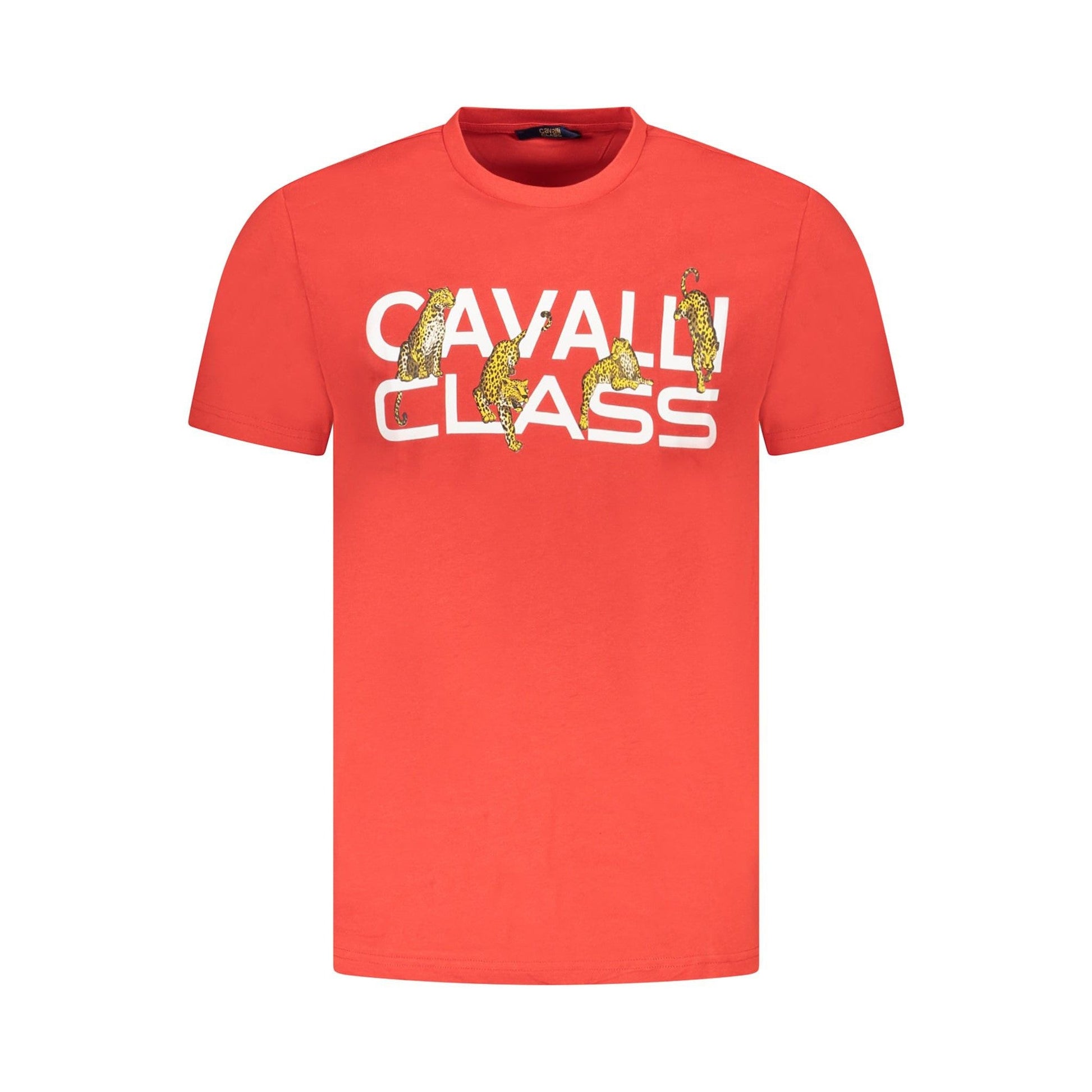Cavalli Class Tricou TXT60MJD060 ROȘU