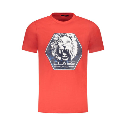 Cavalli Class Tricou TXT60PJD060 ROȘU