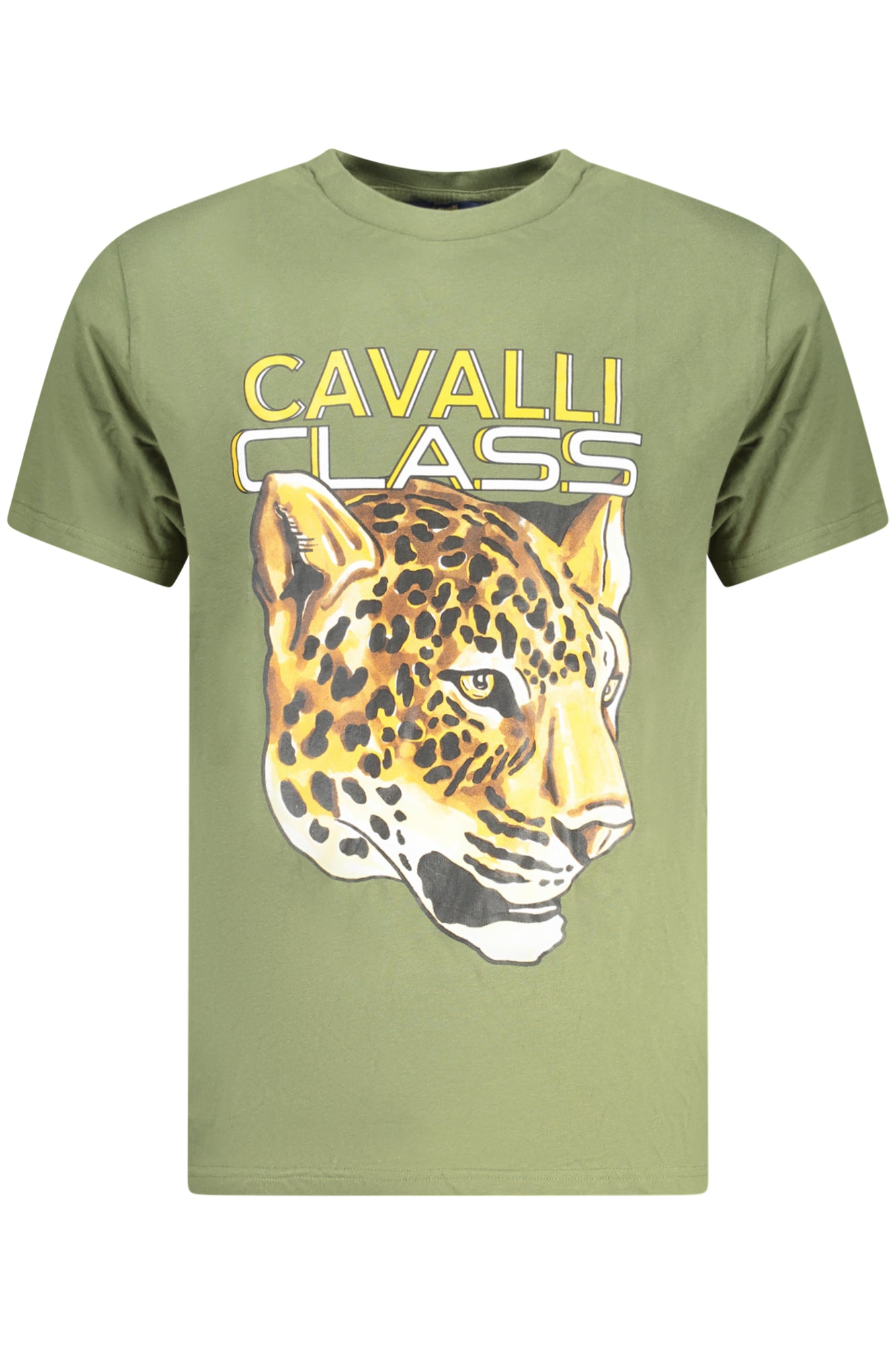 Cavalli Class Tricou TXT60UJD060 VERDE
