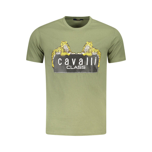 Cavalli Class Tricou TXT60NJD060 VERDE 2