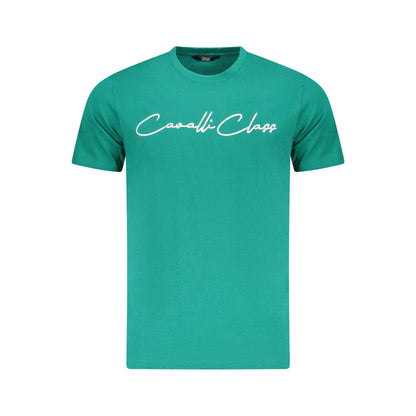 Cavalli Class Tricou TXT60BJD060 VERDE