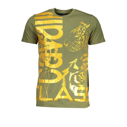 Cavalli Class Tricou QXT63DJD060 VERDE 3