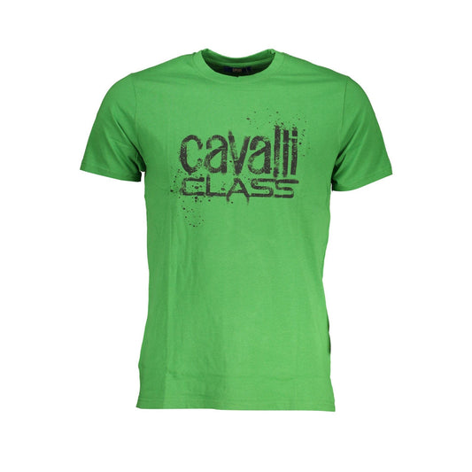 Cavalli Class Tricou QXT62PJD060 VERDE