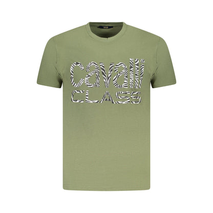 Cavalli Class Tricou TXT61DJD060 VERDE 2