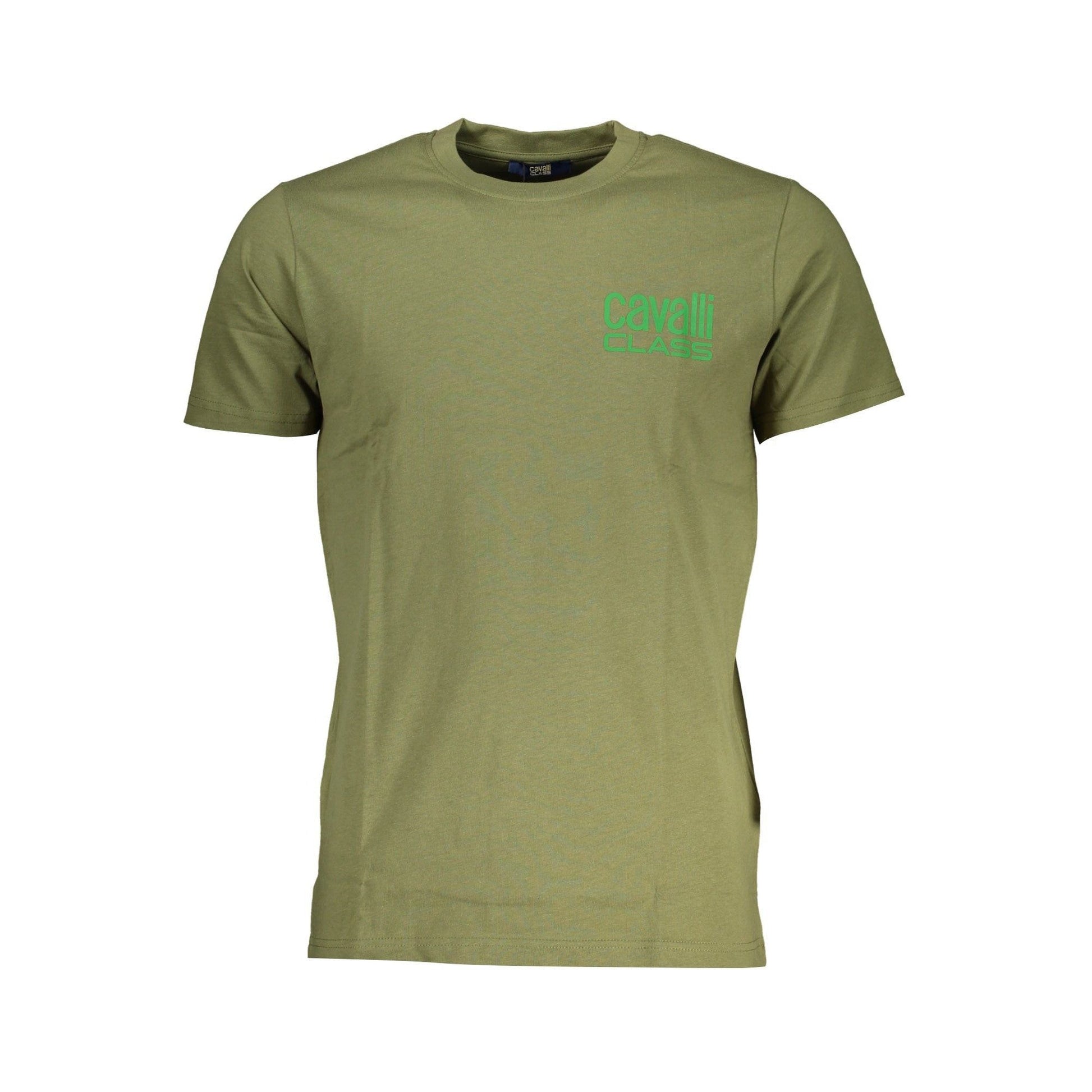 Cavalli Class Tricou QXT62XJD060 VERDE