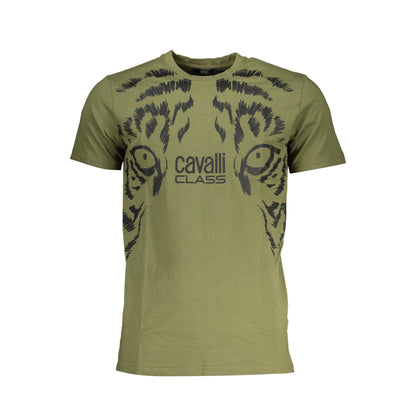 Cavalli Class Tricou QXT62UJD060 VERDE 2