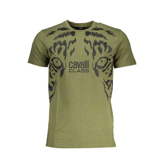 Cavalli Class Tricou QXT62UJD060 VERDE 2