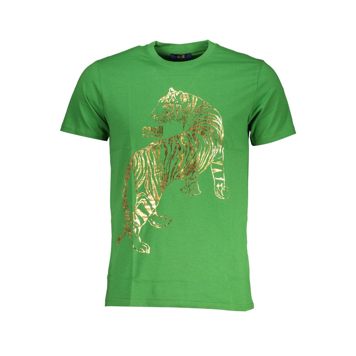 Cavalli Class Tricou QXT62TJD060 VERDE 2
