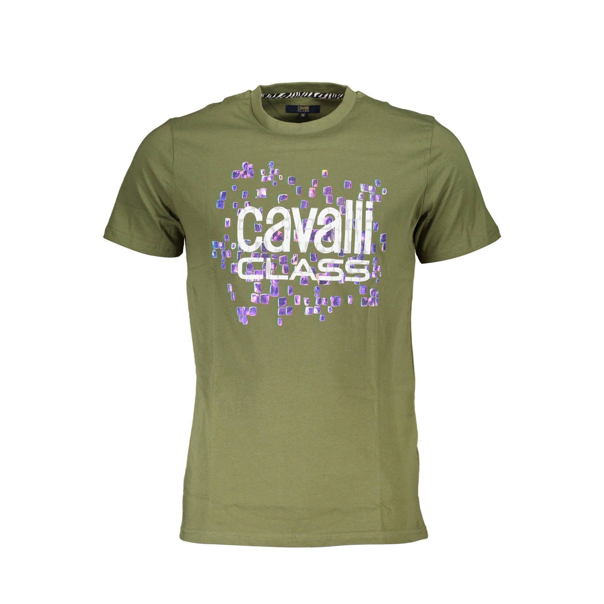 Cavalli Class Tricou QXT61UJD060 VERDE