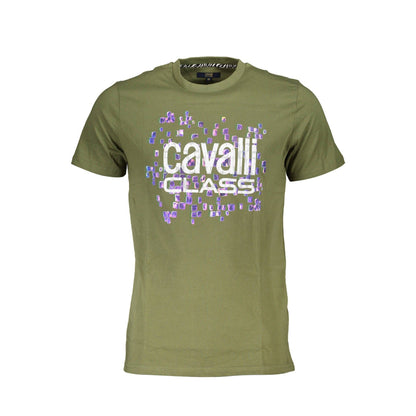 Cavalli Class Tricou QXT61UJD060 VERDE