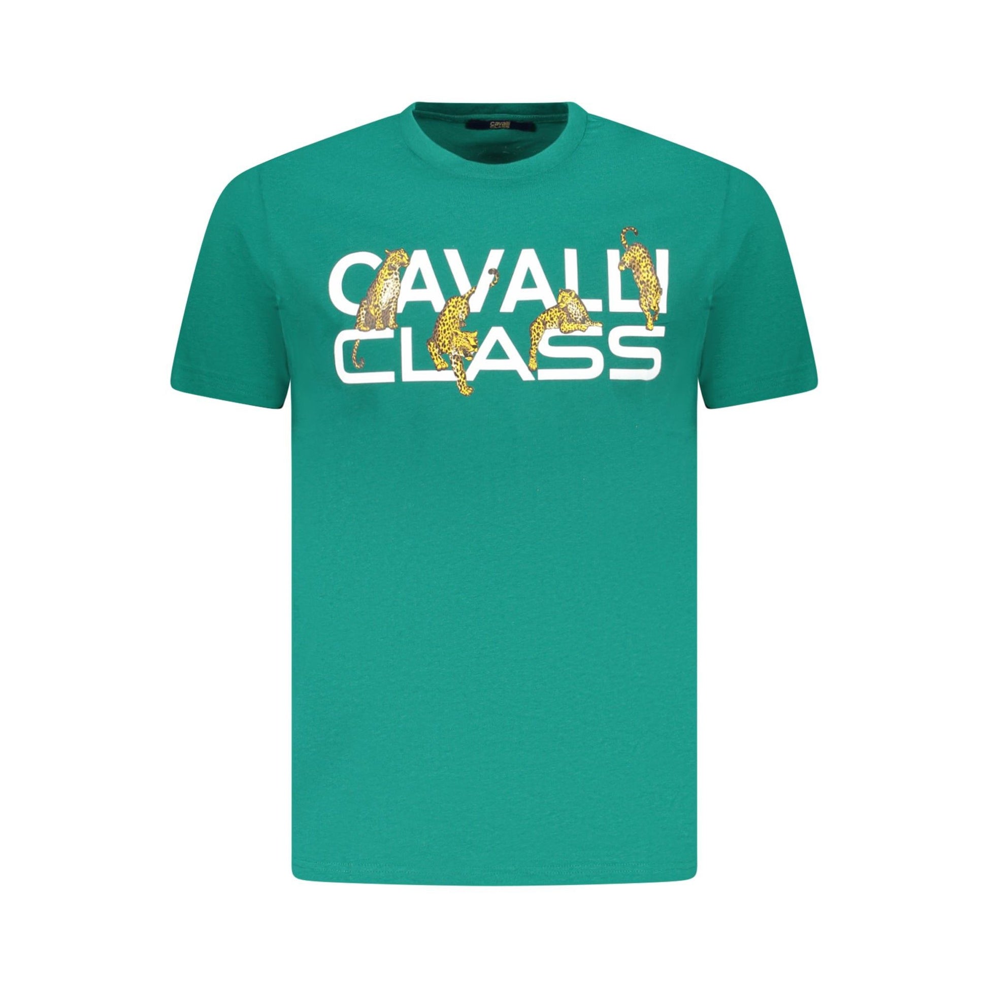 Cavalli Class Tricou TXT60MJD060 VERDE