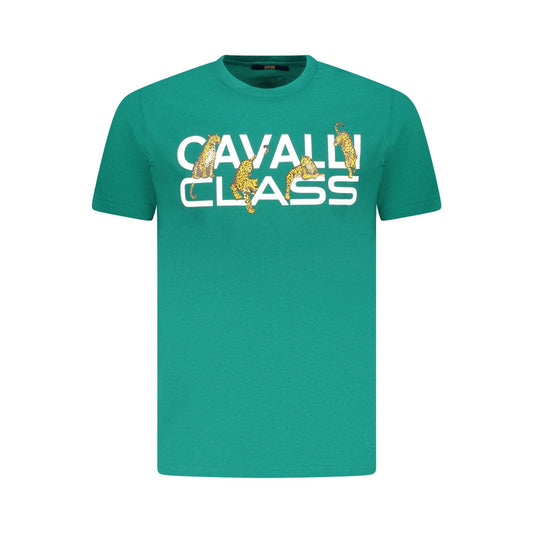 Cavalli Class Tricou TXT60MJD060 VERDE