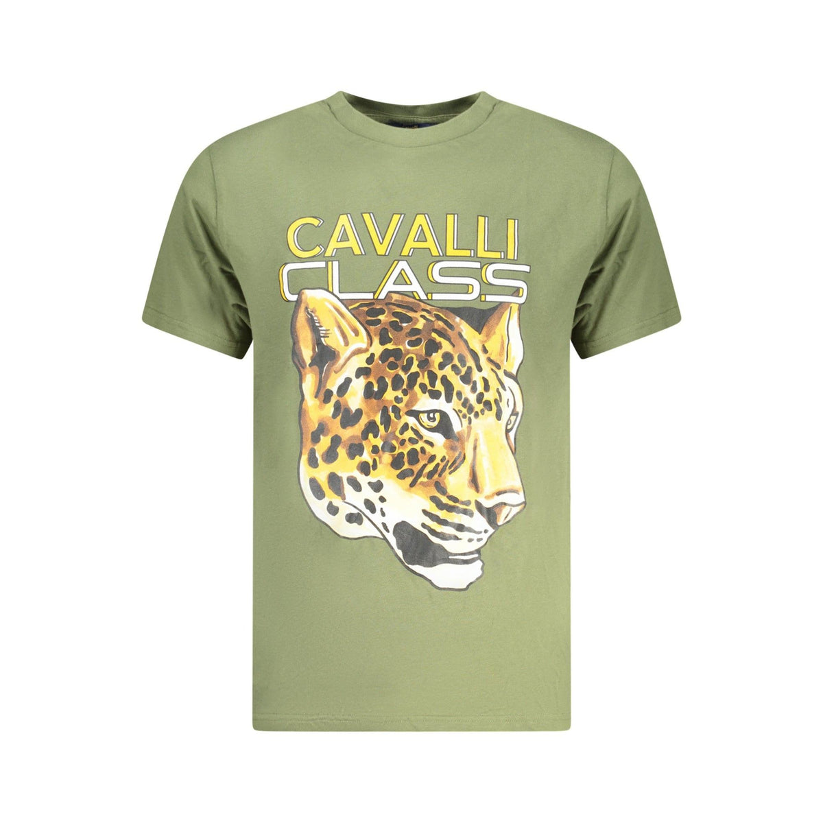 Cavalli Class Tricou TXT60UJD060 VERDE