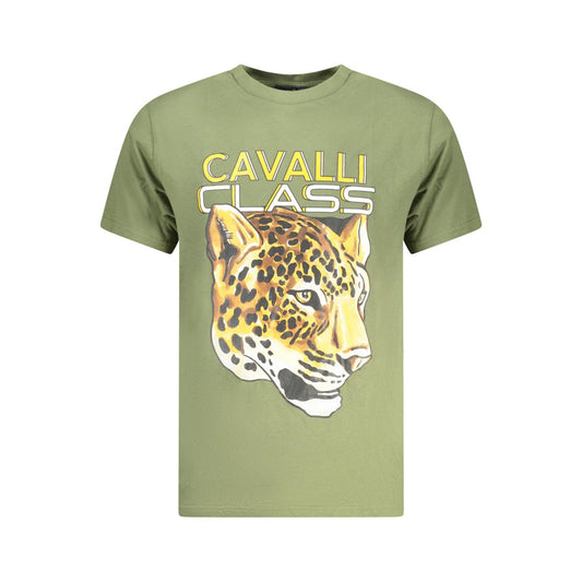 Cavalli Class Tricou TXT60UJD060 VERDE