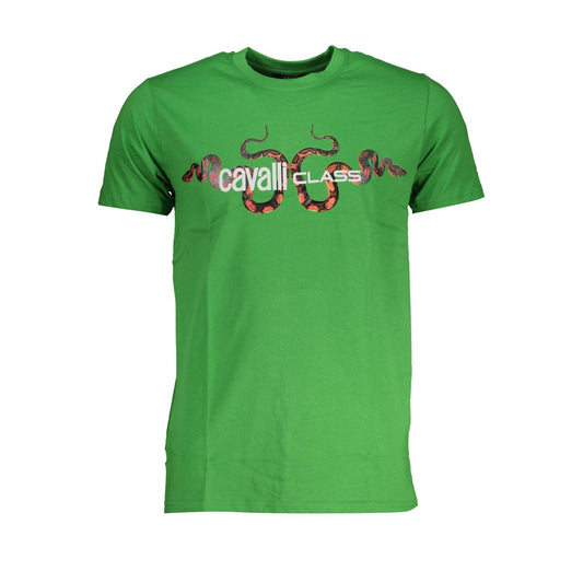 Cavalli Class Tricou QXT63GJD060 VERDE