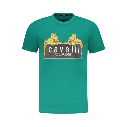 Cavalli Class Tricou TXT60NJD060 VERDE