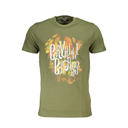 Cavalli Class Tricou QXT61MJD060 VERDE