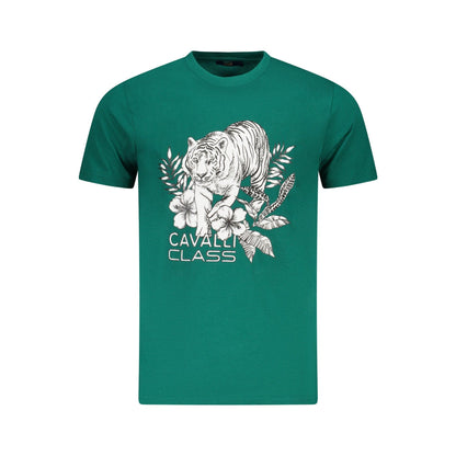 Cavalli Class Tricou TXT60RJD060 VERDE