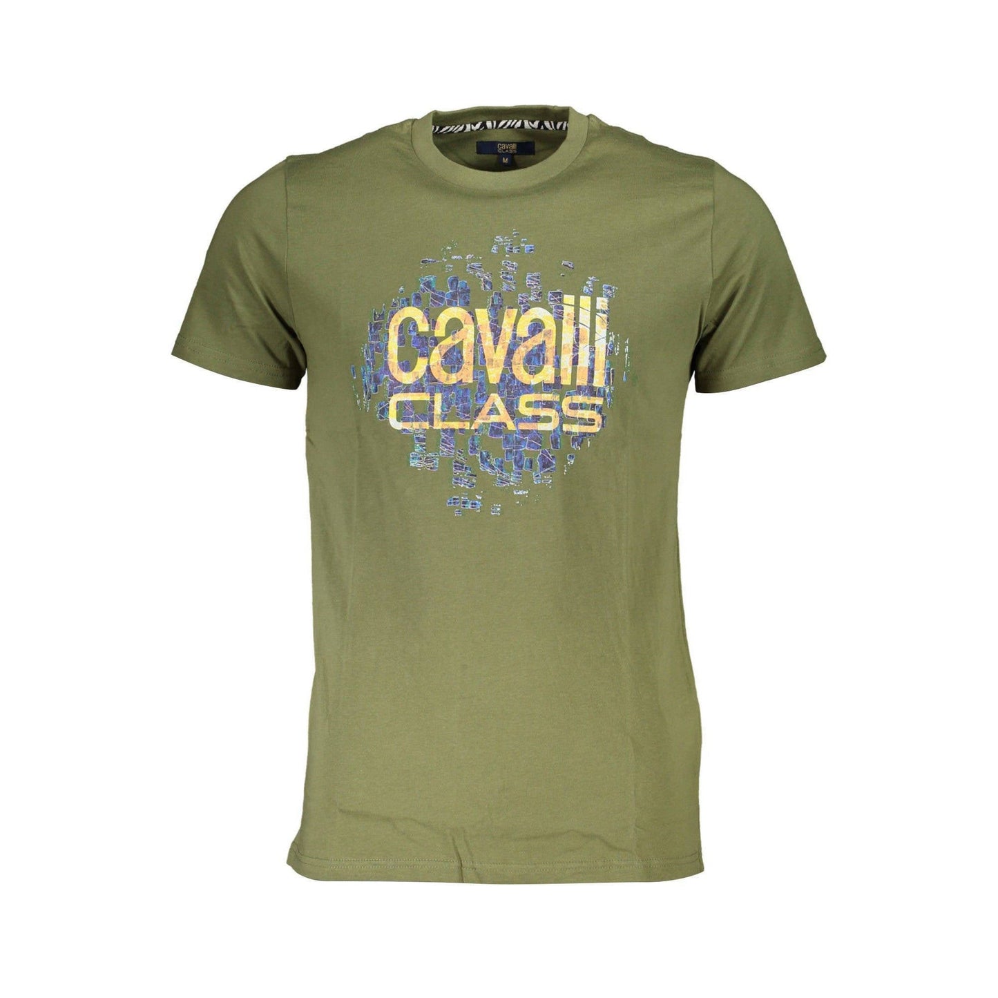 Cavalli Class Tricou QXT61X-JD060 VERDE