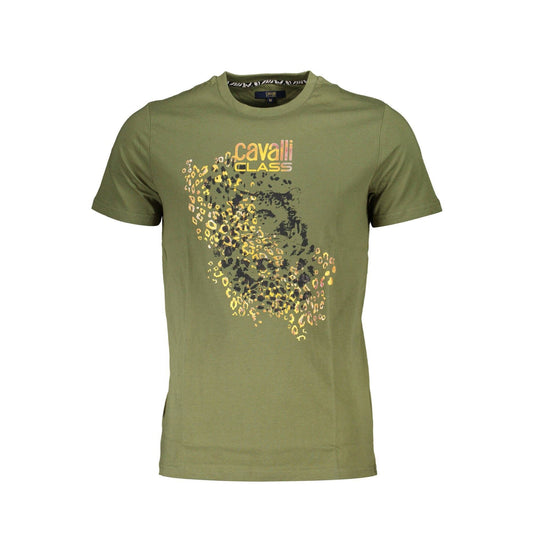 Cavalli Class Tricou QXT61VJD060 VERDE
