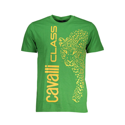 Cavalli Class Tricou QXT62RJD060 VERDE