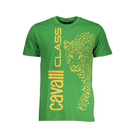 Cavalli Class Tricou QXT62RJD060 VERDE