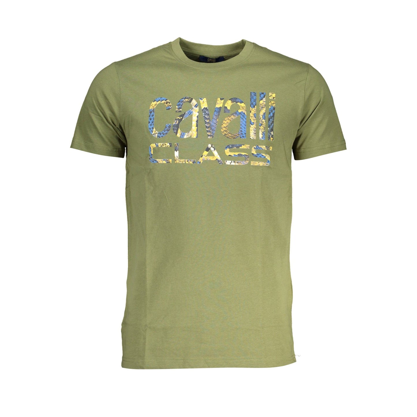 Cavalli Class Tricou QXT63FJD060 VERDE