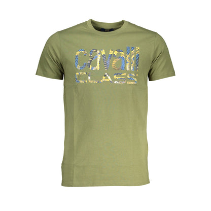 Cavalli Class Tricou QXT63FJD060 VERDE