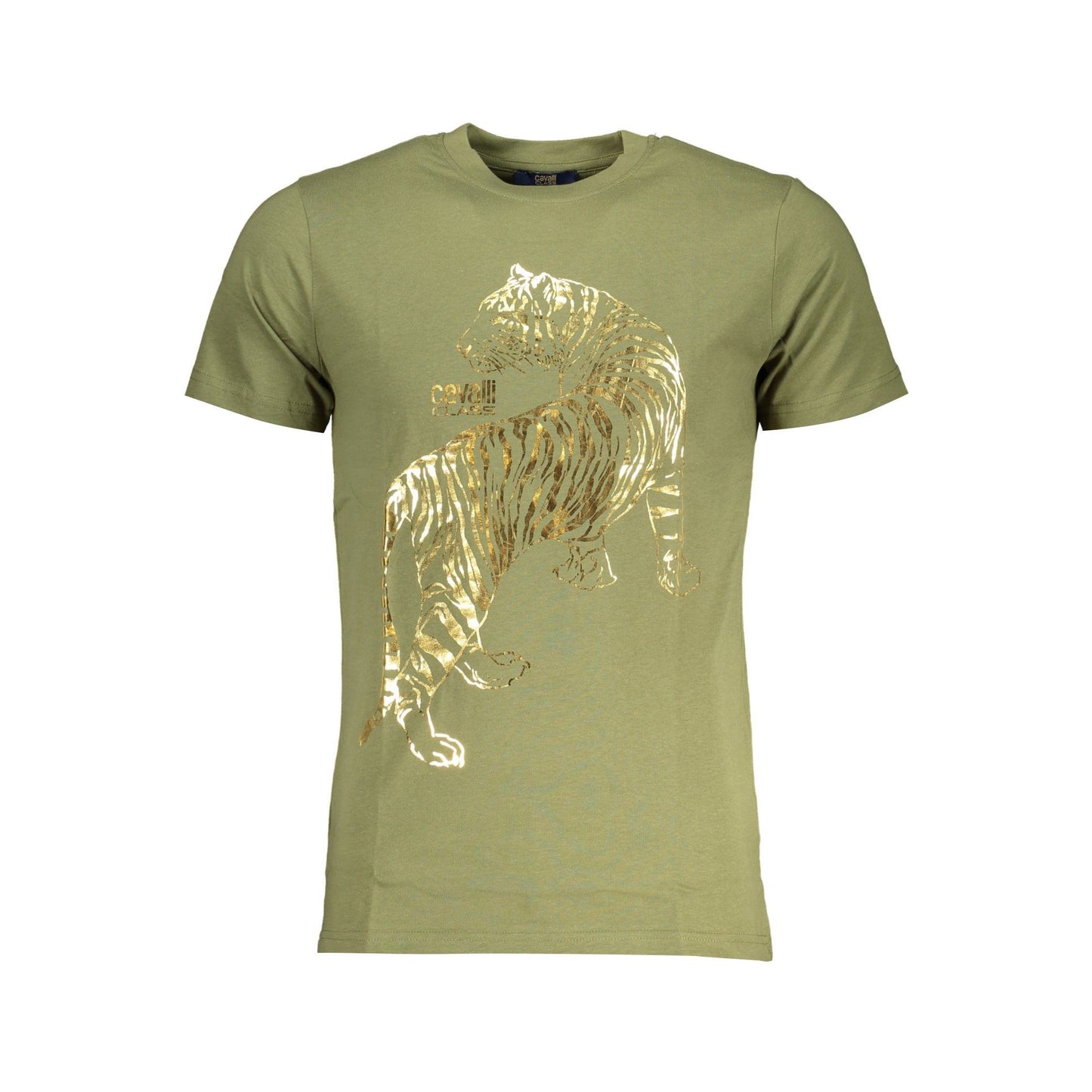 Cavalli Class Tricou QXT62TJD060 VERDE