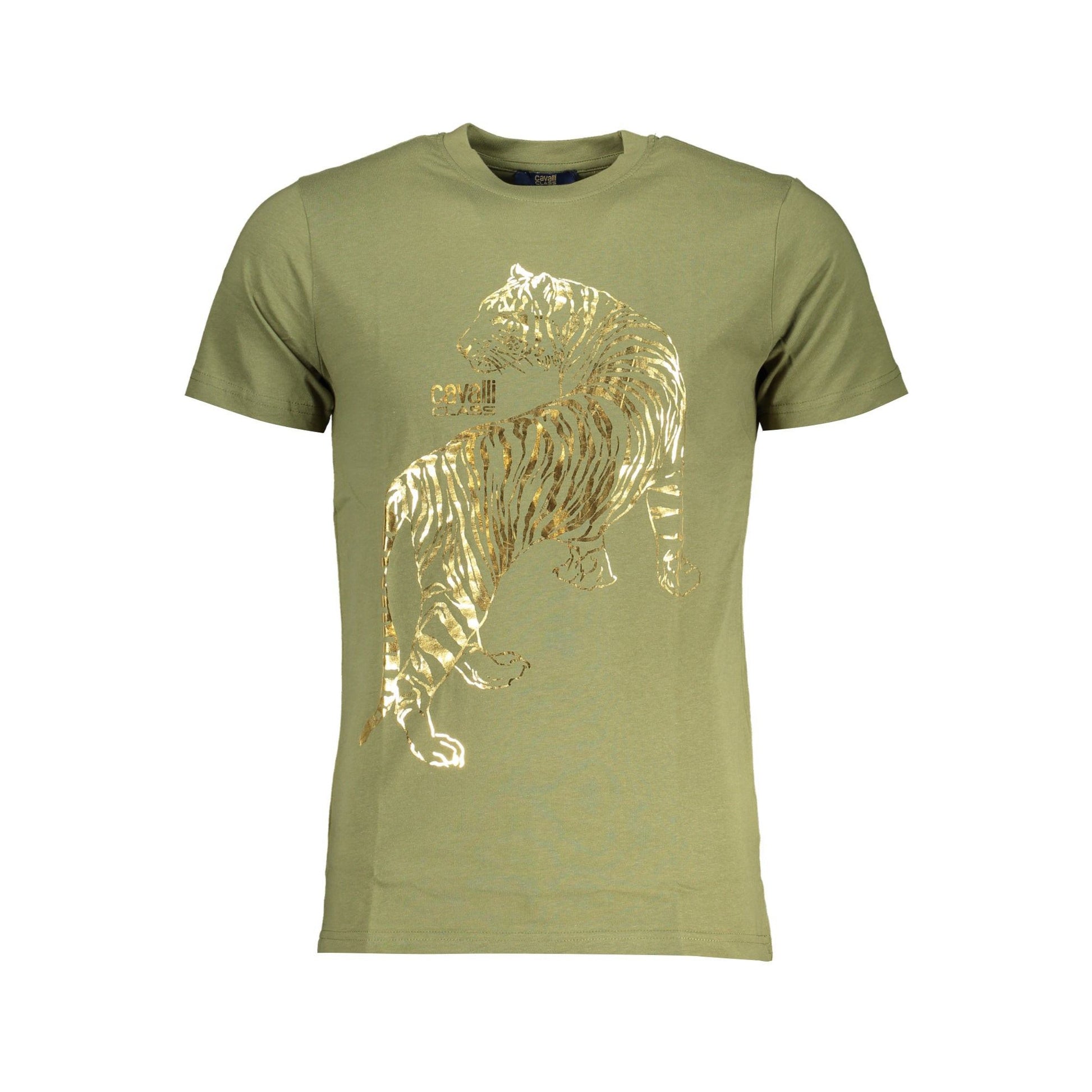 Cavalli Class Tricou QXT62TJD060 VERDE