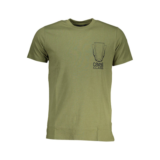 Cavalli Class Tricou QXT62WJD060 VERDE