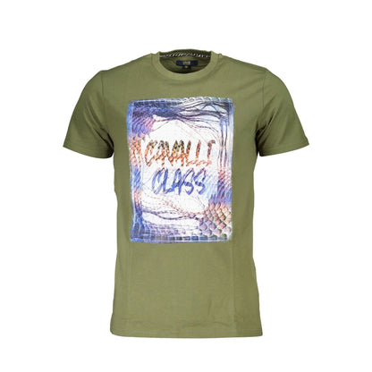 Cavalli Class Tricou QXT61OJD060 VERDE