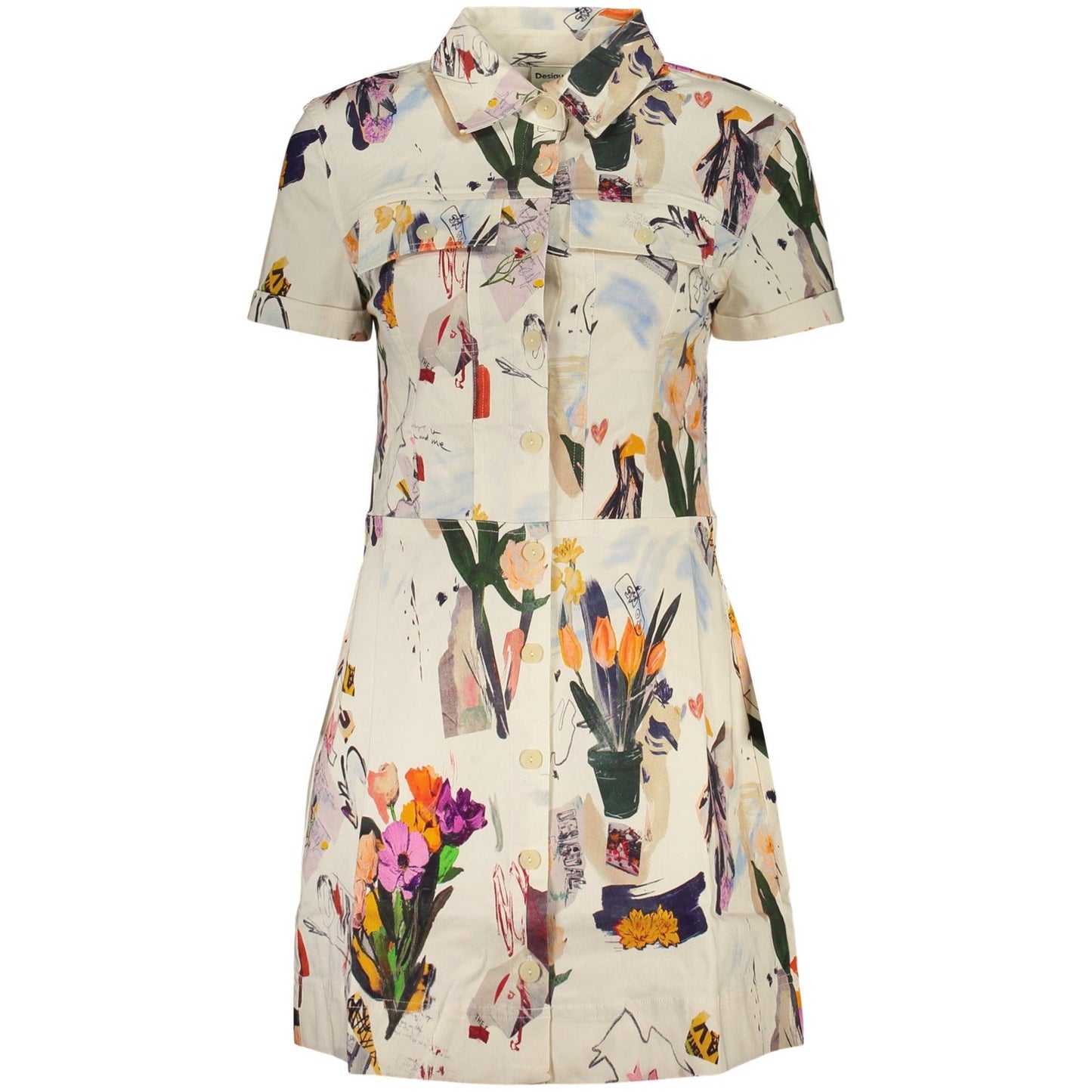 Desigual Rochie 26SWVW48 ALB