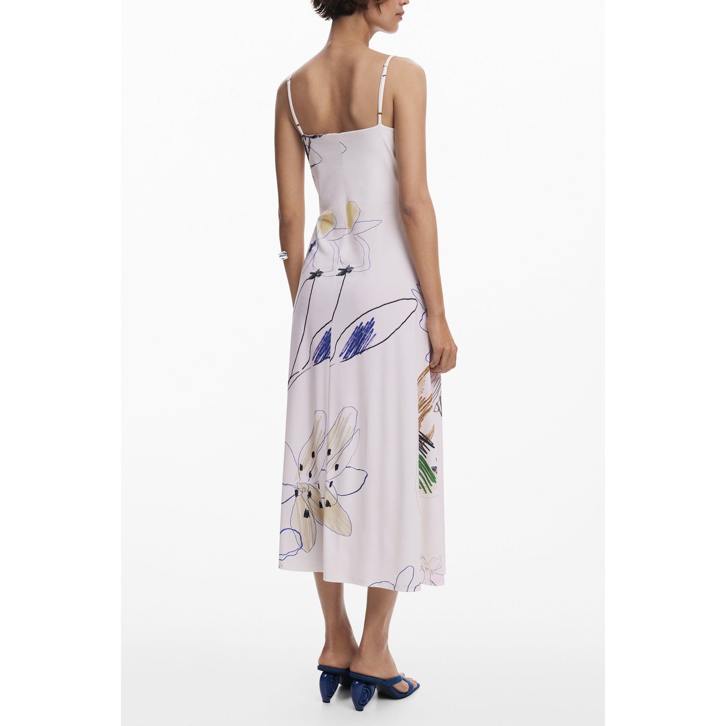 Desigual Rochie 25WWVK25 ALB