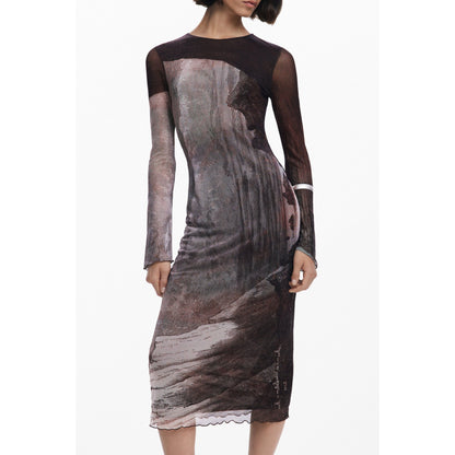 Desigual Rochie 25WWVK01 MARO