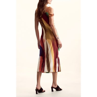 Desigual Rochie 26SWVK17 MARO