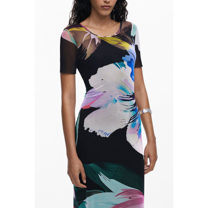 Desigual Rochie 25WWVK19 NEGRU