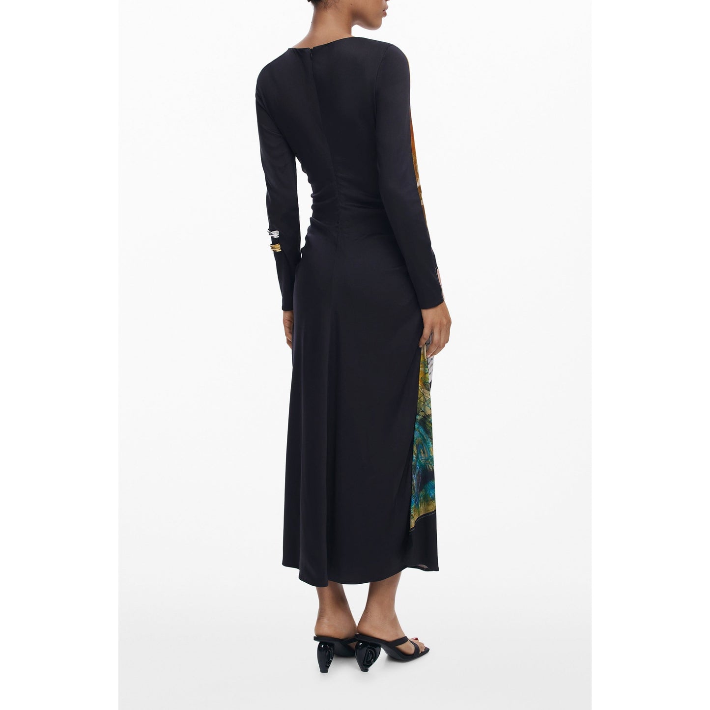 Desigual Rochie 25WWVW08 NEGRU