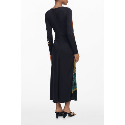 Desigual Rochie 25WWVW08 NEGRU