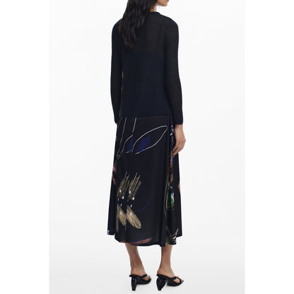 Desigual Rochie 25WWVK25 NEGRU