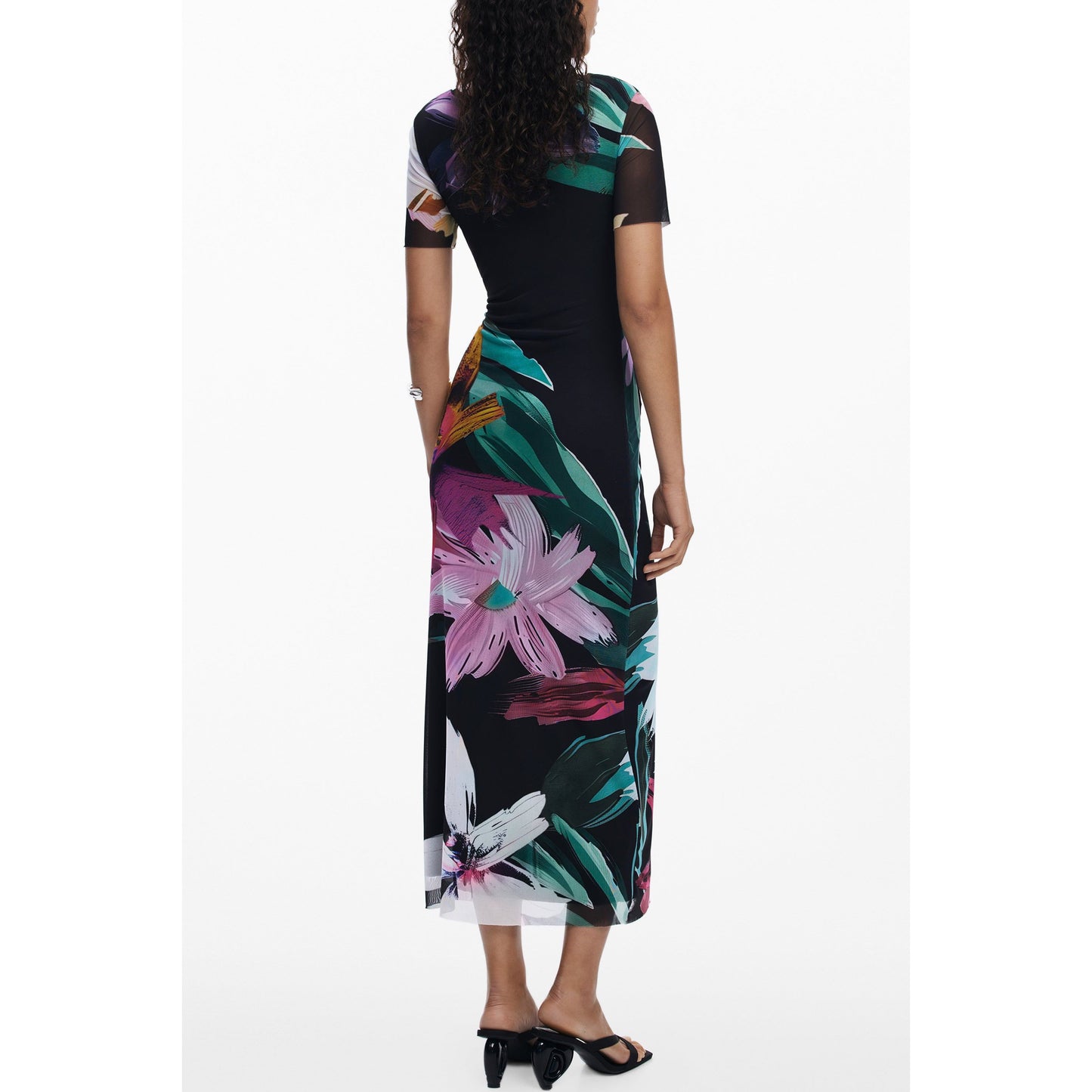 Desigual Rochie 25WWVK19 NEGRU